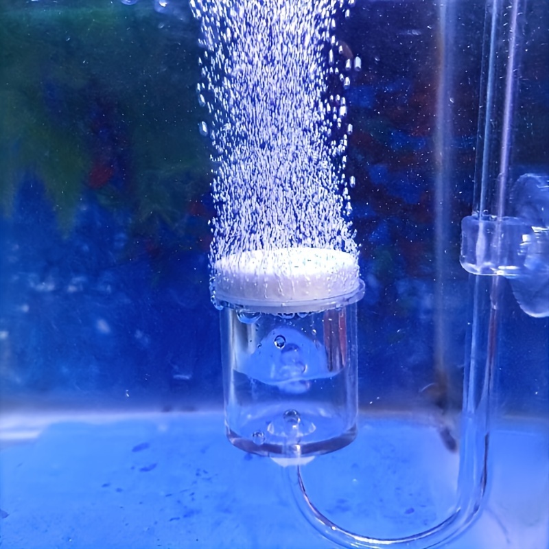 Co2 Diffuser Planted - 水族館用のCO2噴霧器とディフューザー,バブルカウンター,吸盤で確認,植えられた水槽の付属品