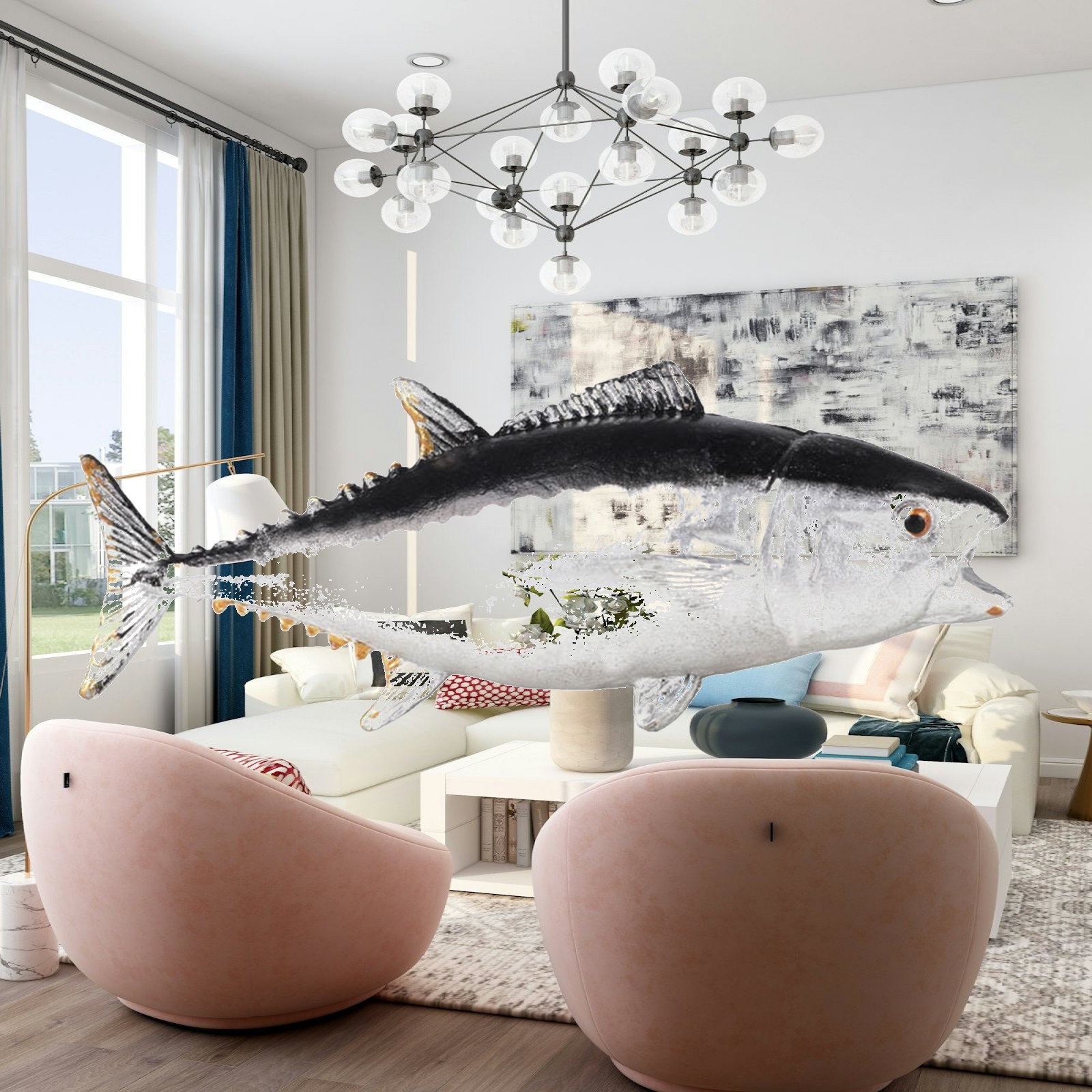 Fish Toys For Aquarium - 水族館の装飾品 認知玩具 リアルな多目的小型 子供用 魚フィギュアおもちゃ 水槽飾り