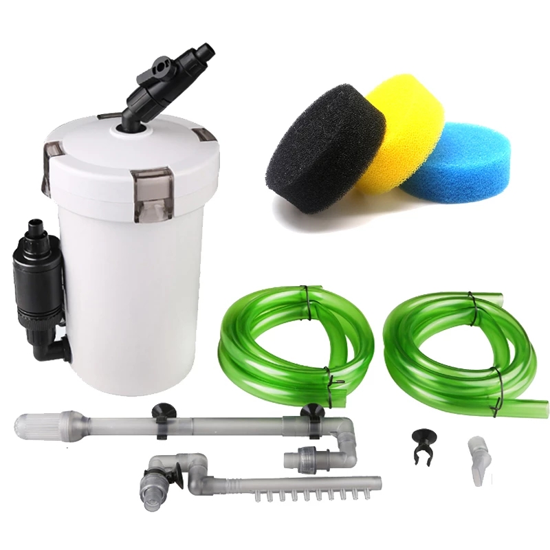 Aquarium Fish Usa - 超静音外部水槽フィルターバケット HW-602B HW-603B LW-602B LW-603B 110-220V