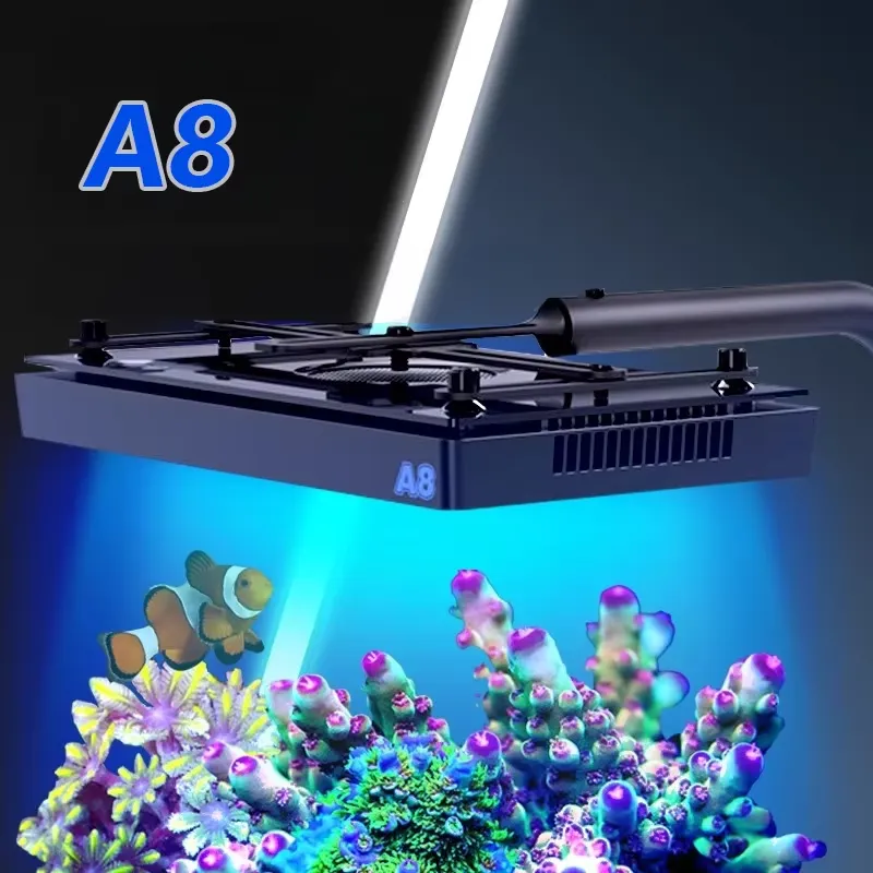 Aquarium Fish Usa - A8SE II Max Blue 240W WiFiアプリ制御可能