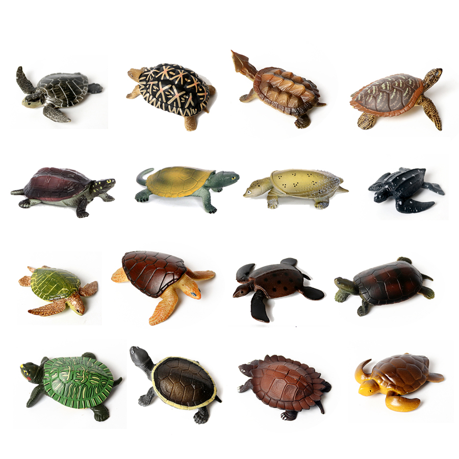 Fish Toys For Aquarium - リアルなミニチュア潜水艦海タートルモデル、海の動物亀の置物、水族館の装飾、水槽の付属品、おもちゃ