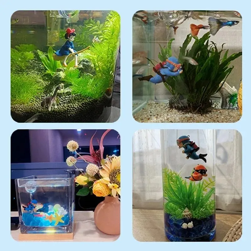 水槽ダイバー装飾品風景装飾水族館ギフト人気のフローティング、 - Aquarium Fish Popular のレビューと価格