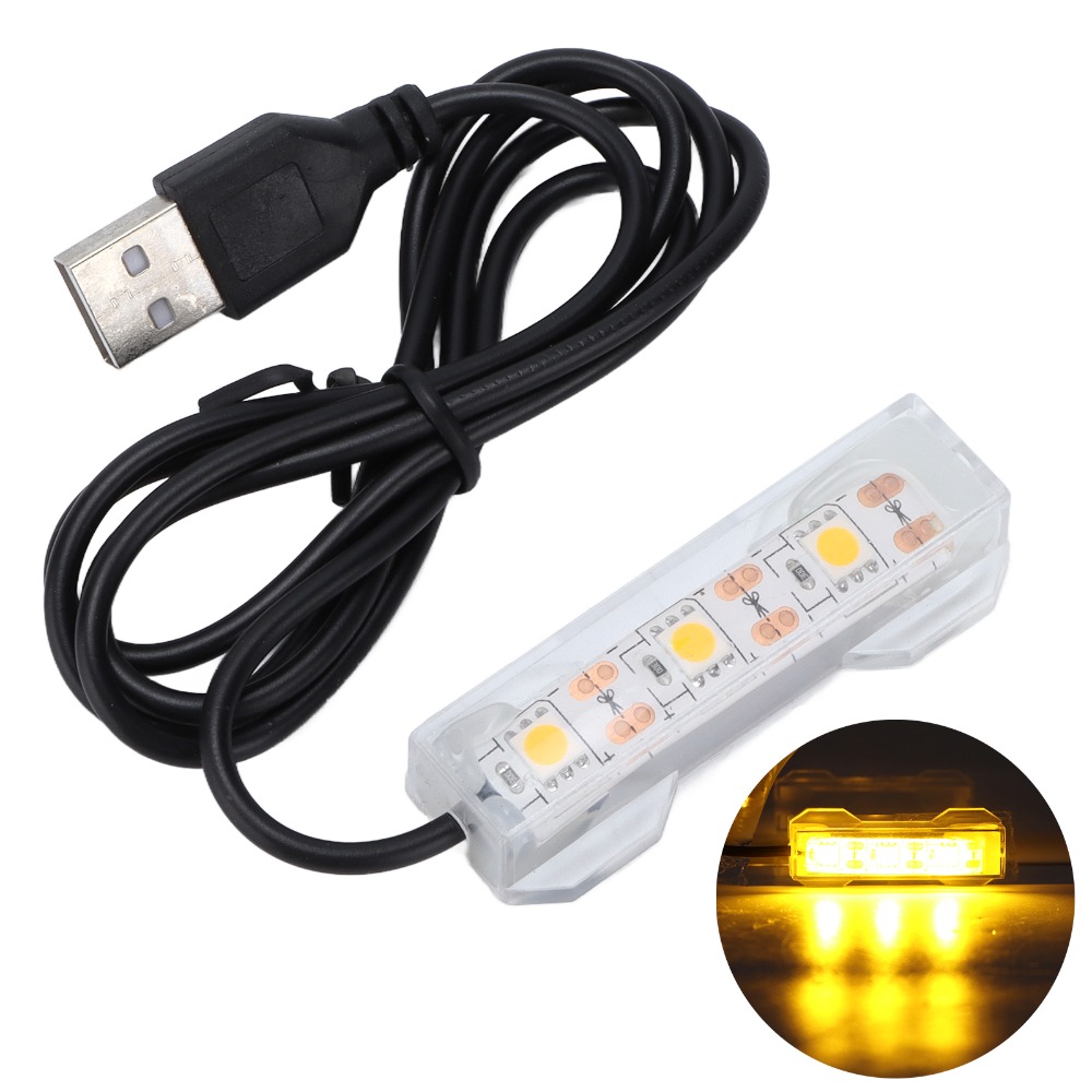 装飾照明 USB 水槽ライト 多色プラスチック水槽 LED  - Aquarium Fish Light Lamp のレビューと価格