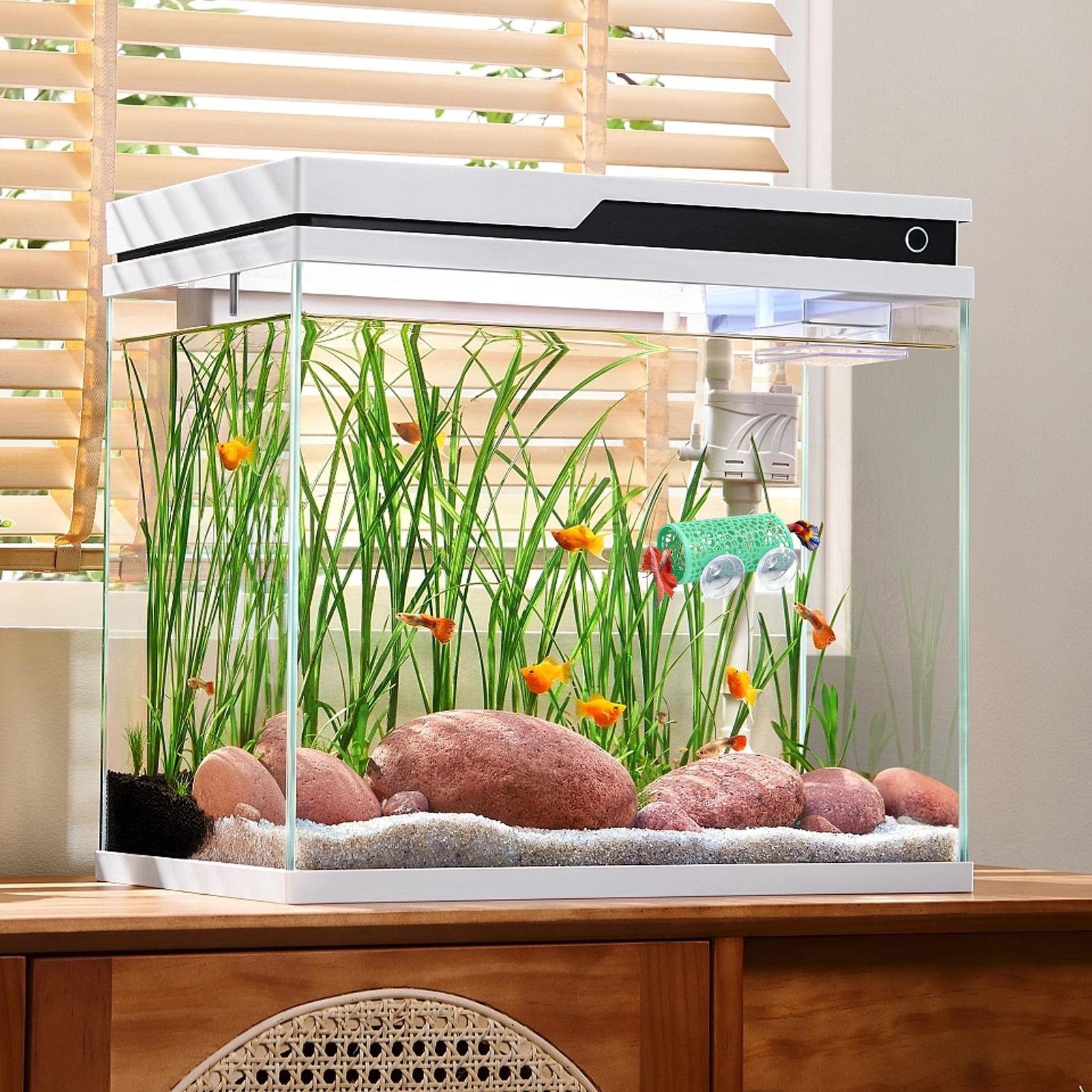ベタの生息地、休憩用シェルター、装飾用魚トンネルおもちゃ、水 - Fish Toys For Aquarium のレビューと価格