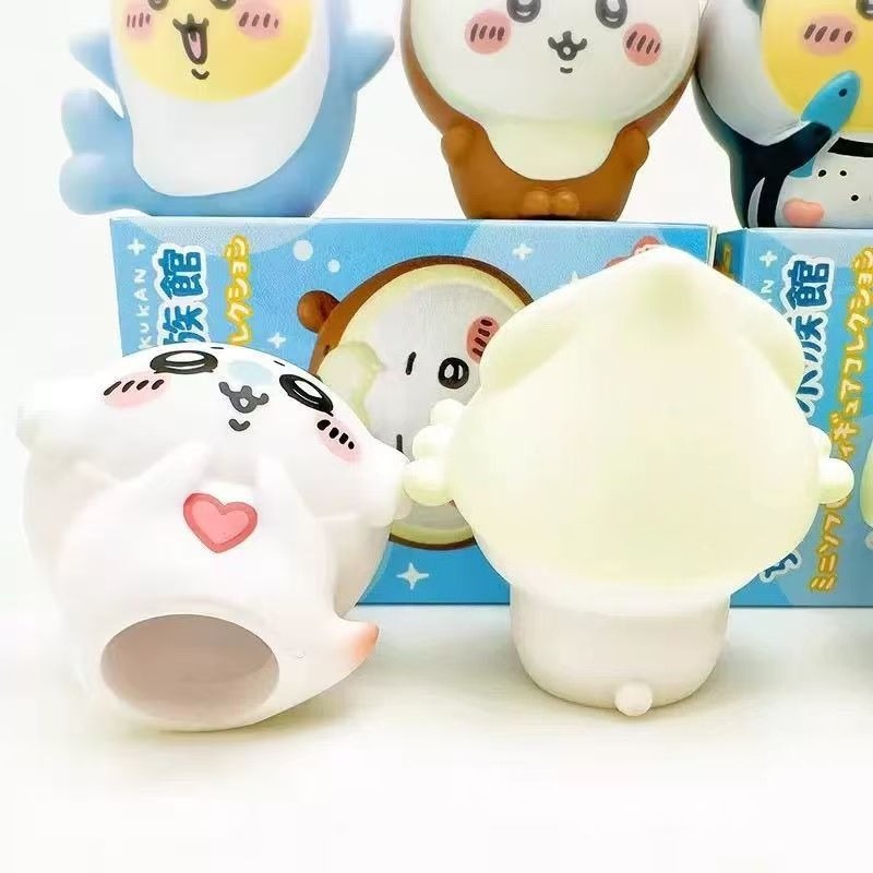 8個入り/箱 カワイイちいかわ水槽ブラインドボックスフィギュ - Fish Toys For Aquarium のレビューと価格