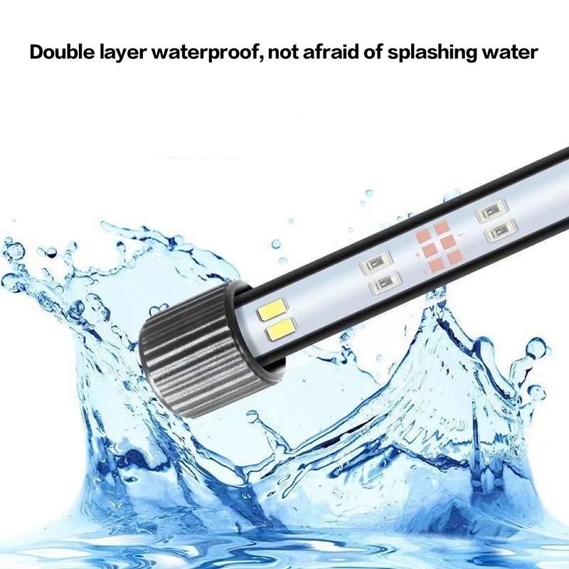 17-47 センチメートル USB プラグ水族館ライト LE - Aquarium Fish Light Lamp のレビューと価格