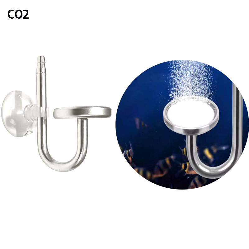 水族館のCO2ネブライザー,アルミニウム合金,セラミックプレ - Co2 Diffuser Planted のレビューと価格