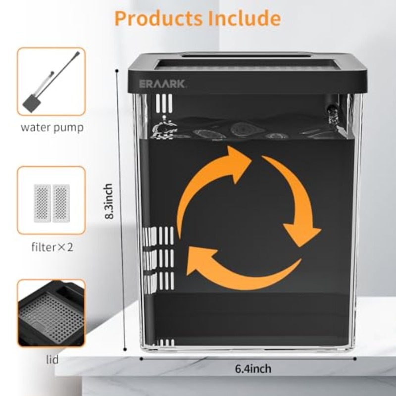オフィス/自宅用デスクトップ水槽 フィルター付き 初心者向け - Aquarium Fish Keeping のレビューと価格