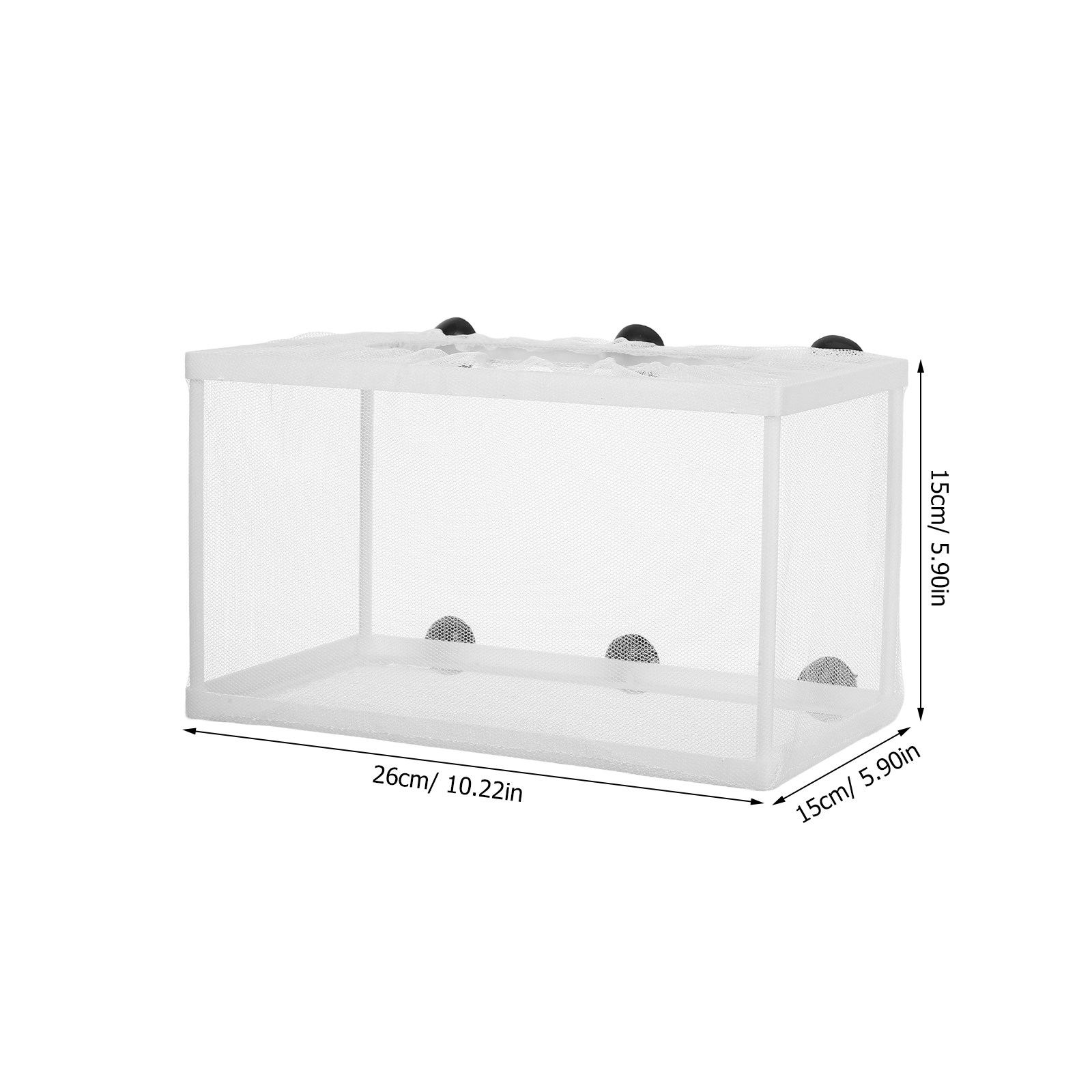 大型水槽用魚網 孵卵器 ポリエステルメッシュ 隔離ボックス  - Aquarium Fish Big Size のレビューと価格