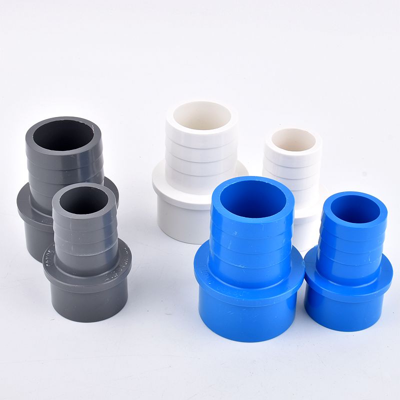 2個入り大型PVCパゴダホースコネクター外径50-40mm  - Aquarium Fish Big Size のレビューと価格