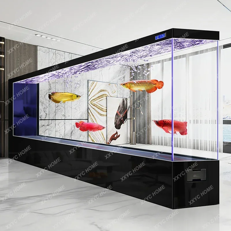 超大型床から天井までの水槽、リビングルーム、会社、ホテル用巨 - Aquarium Fish Live のレビューと価格