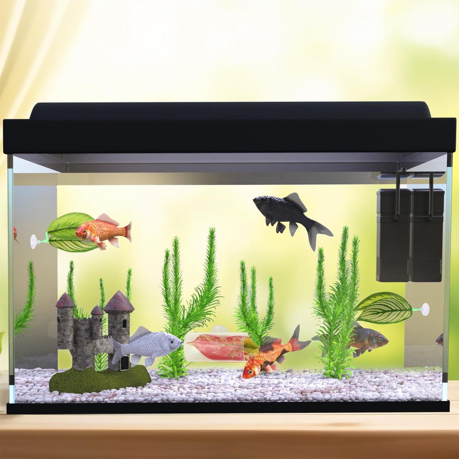 ベタ魚ハンモック 5個セット 調節可能なベタリーフハンモック - Fish Toys For Aquarium のレビューと価格