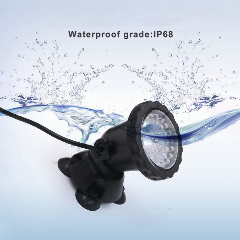 IP68 防水水中 LED ライト 12V RGB マルチカ - Aquarium Fish Lego のレビューと価格