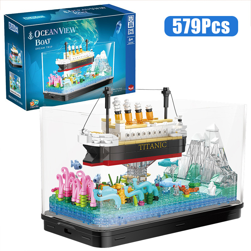 ミッククルーズラインのmoc-ビルディングブロック、海賊船、 - Aquarium Fish Keeping のレビューと価格