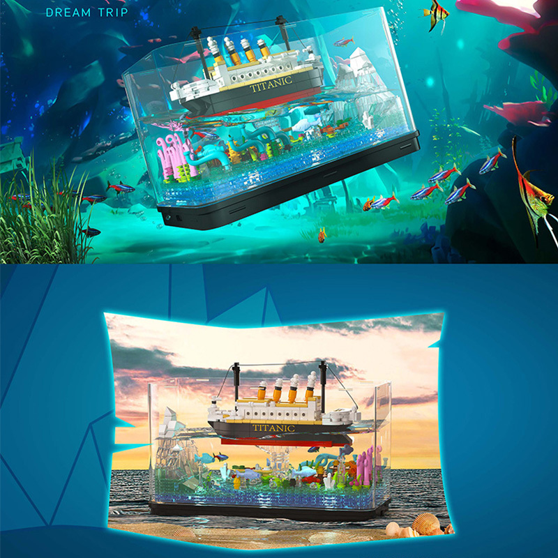 ミッククルーズラインのmoc-ビルディングブロック、海賊船、 - Aquarium Fish Keeping のレビューと価格
