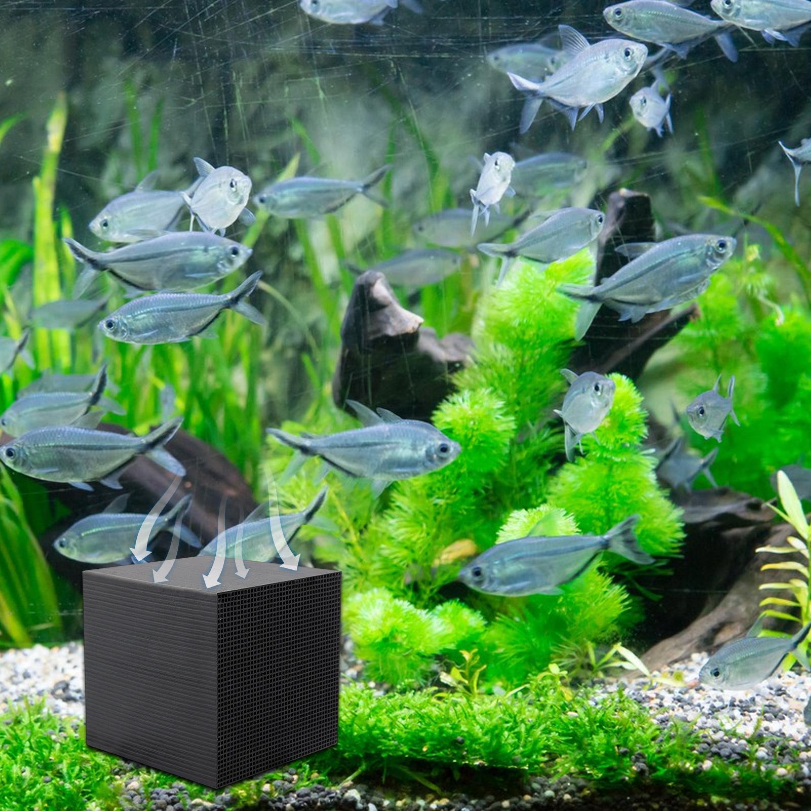水族館浄水器キューブ水槽浄水器キューブ活性炭浄水器キューブ水 - Aquarium Fish Lego のレビューと価格