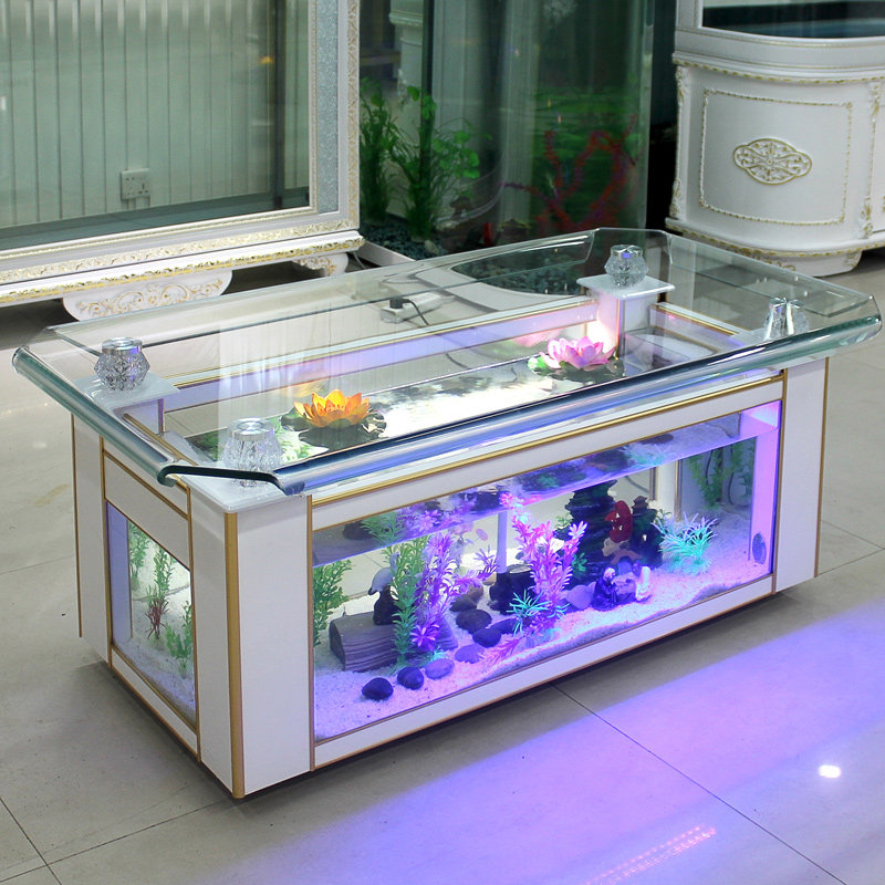 西豪 エココーヒーテーブル水槽 アクアリウム ガラス製 長方 - Aquarium Fish Live のレビューと価格
