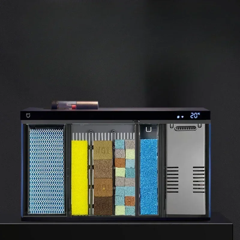 Xiaomi Mijia スマート水族館物理生化学加熱ビン濾 - Aquarium Xiaomi のレビューと価格