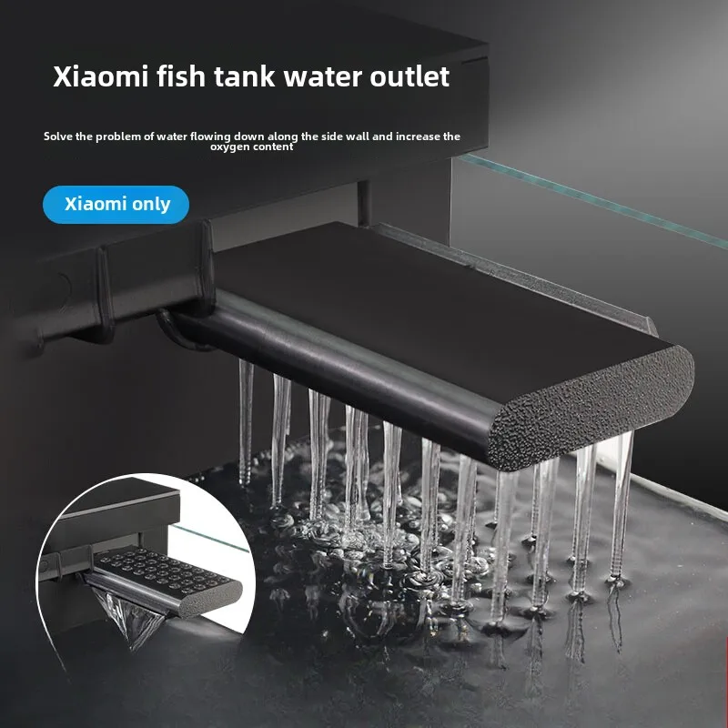 Xiaomi スマート水槽の滝出口の改修で酸素を増やす - Aquarium Xiaomi のレビューと価格