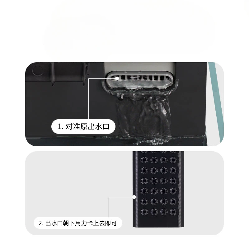 Xiaomi スマート水槽の滝出口の改修で酸素を増やす - Aquarium Xiaomi のレビューと価格