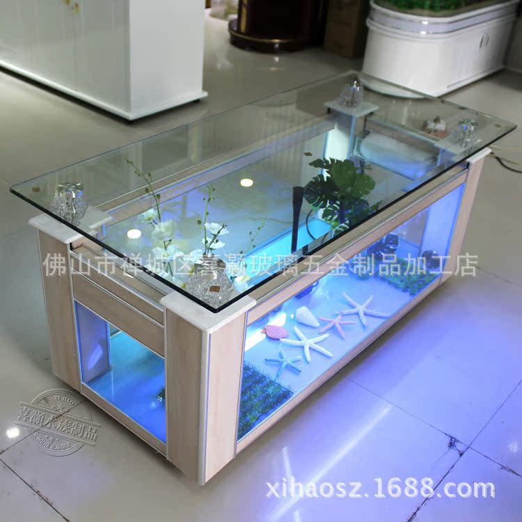 ソファコーヒーテーブルエコロジカル水槽アクアリウムリビングル - Aquarium Fish Live のレビューと価格