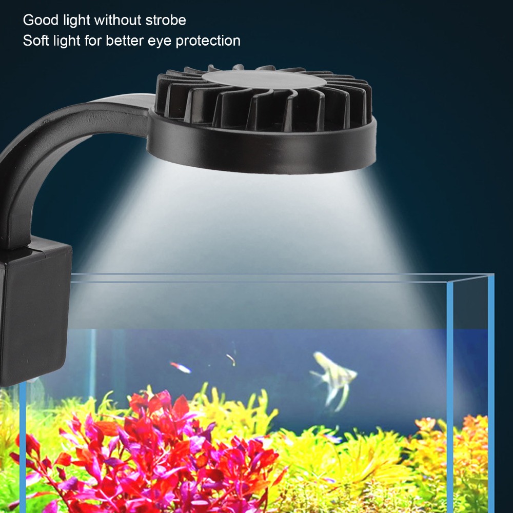高輝度 LED 水槽ライト省エネ多機能水族館クリップランプ  - Aquarium Fish Keeping のレビューと価格