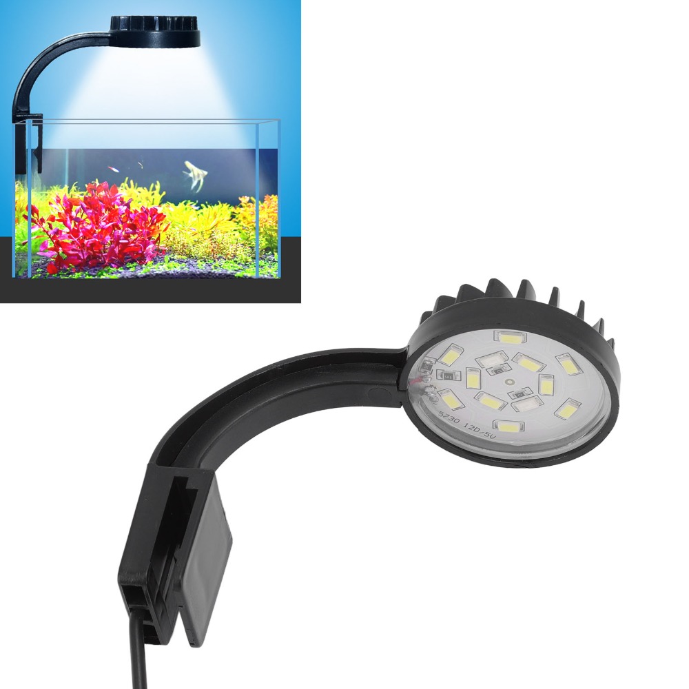 高輝度 LED 水槽ライト省エネ多機能水族館クリップランプ  - Aquarium Fish Keeping のレビューと価格