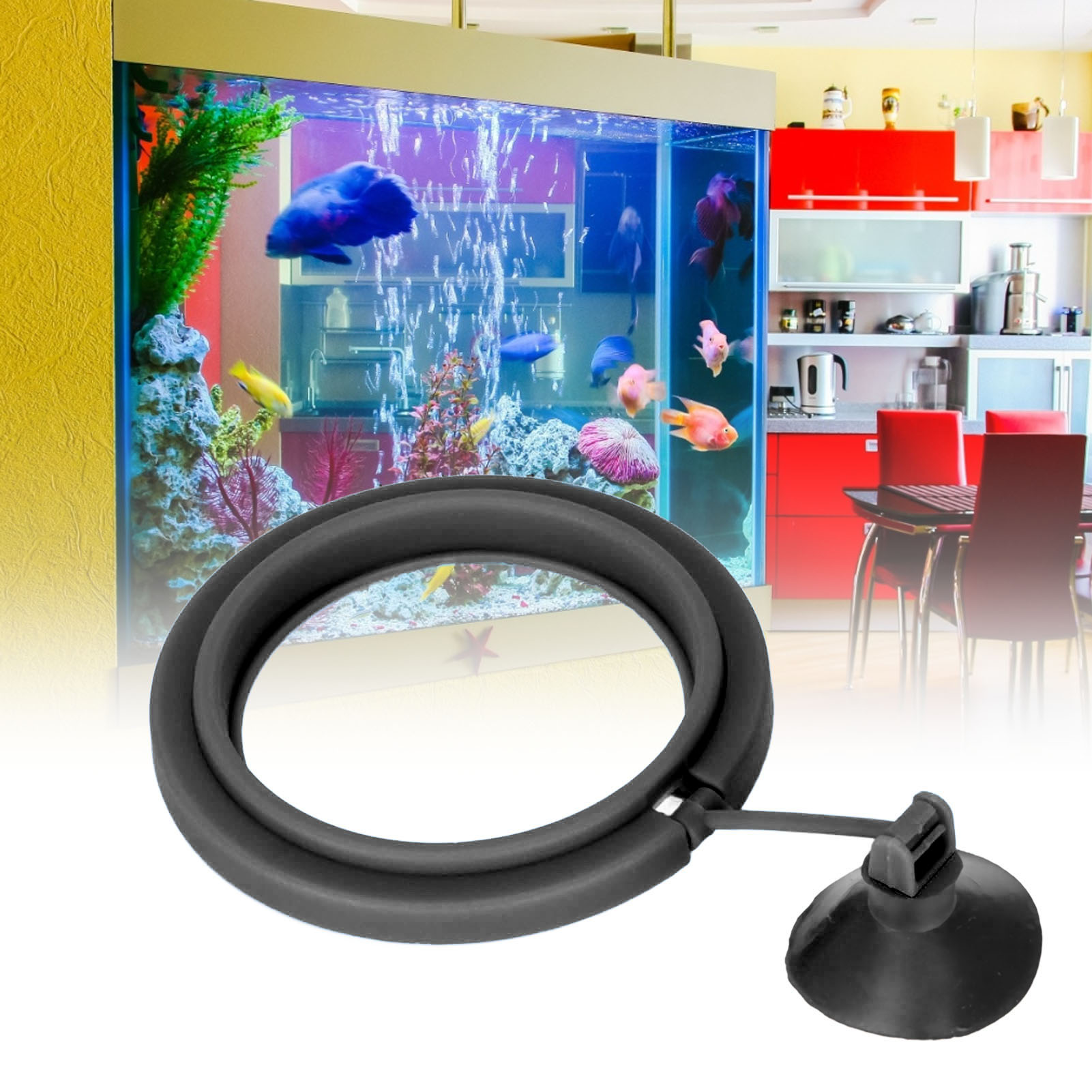 魚用フィーダーフード 浮き防止機能付き水槽用浮き餌 餌の浮き - Aquarium Fish Keeping のレビューと価格